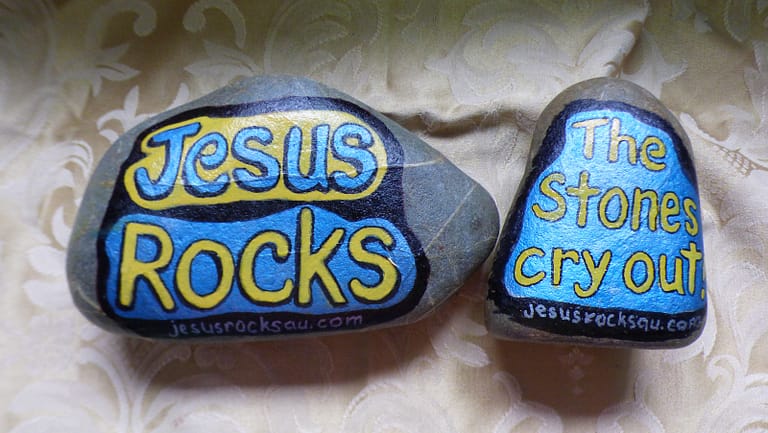 The stones Cry Out the Name of Jesus